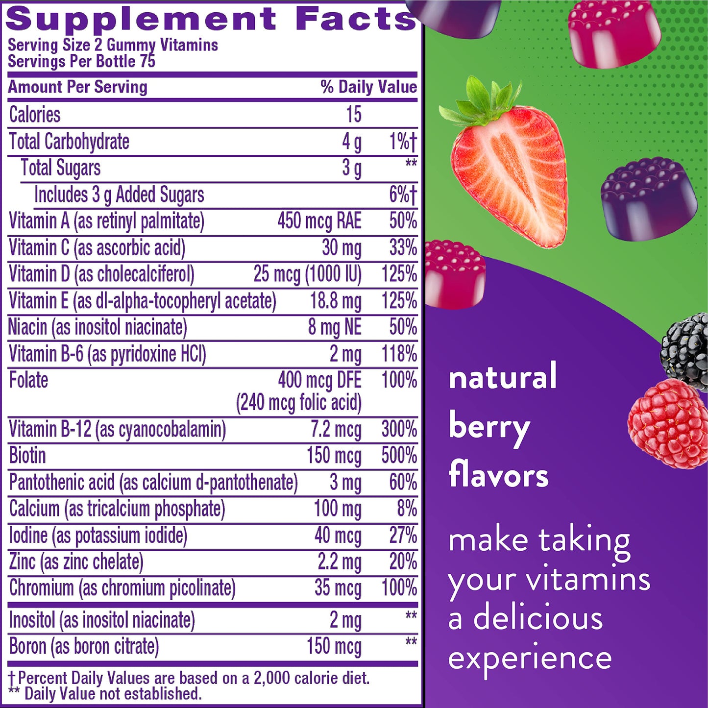 Vitafusion Extra Strength Melatonin Gummy Vitamins, 5mg, 120 ct