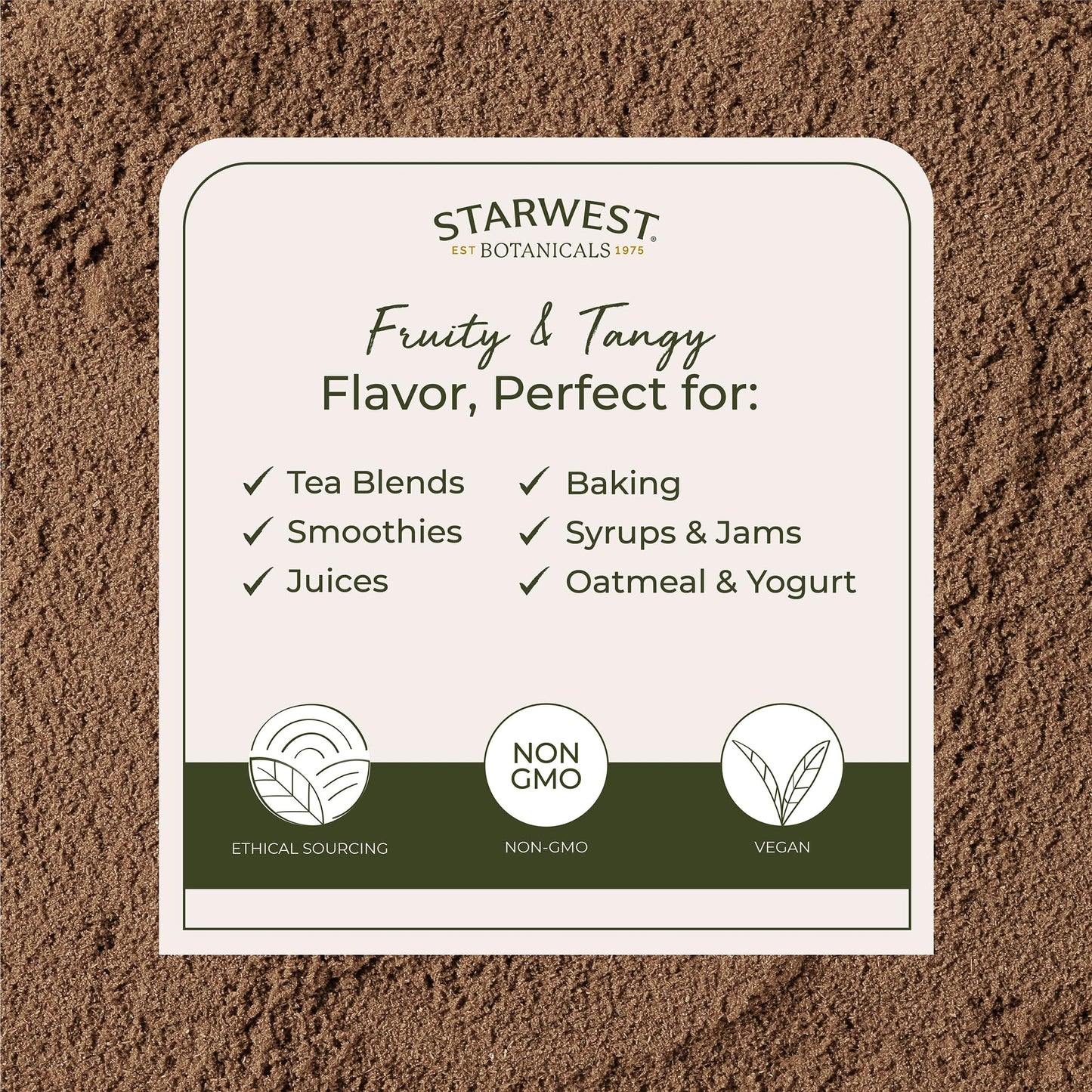 Starwest Botanicals Rosehips Powder Organic Gummy 16