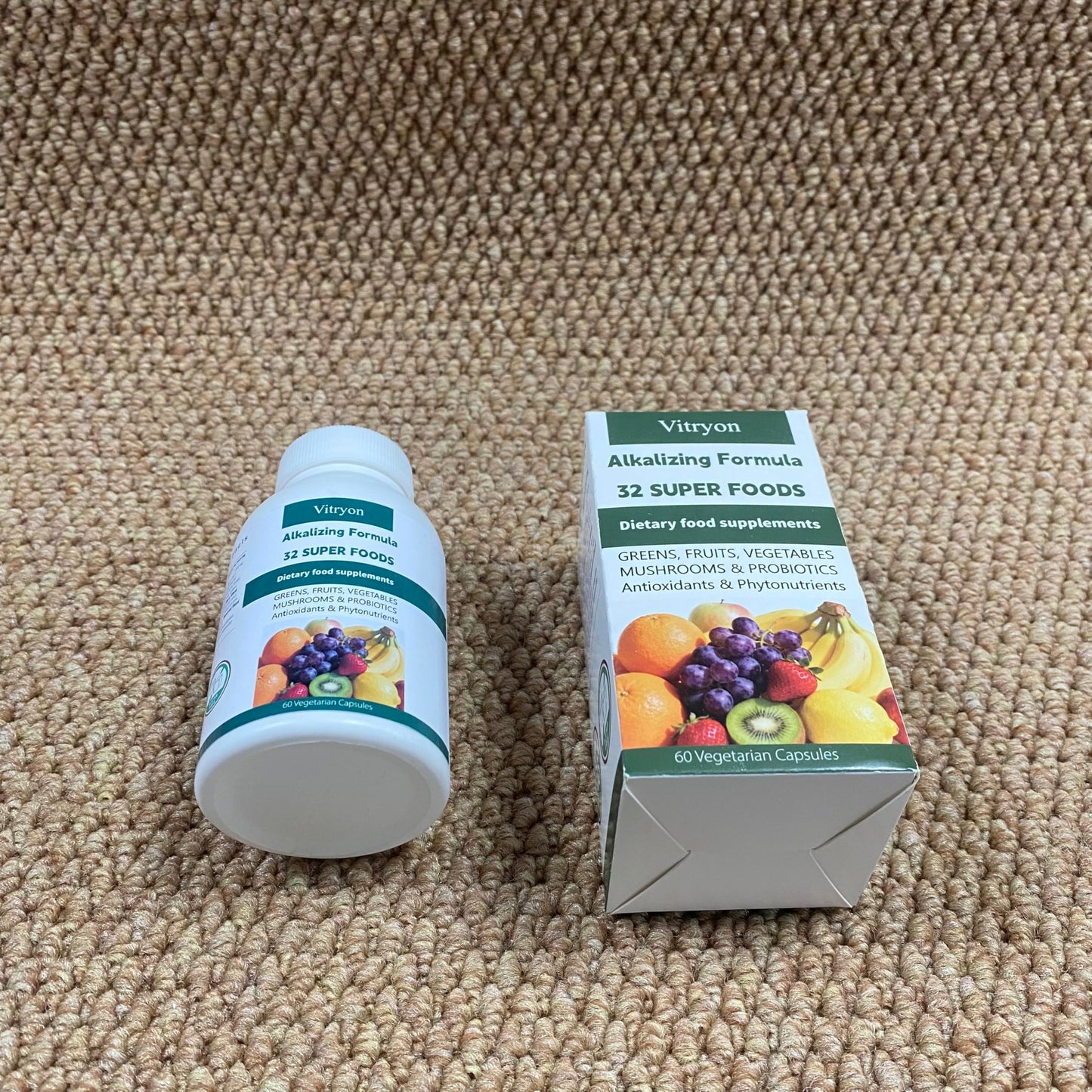 Vitryon Fruit and Vegetable Supplements for Adults & Kids Chewable 150 Count