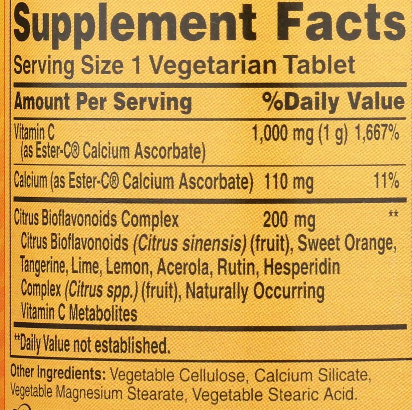 American Health Ester-C 1000mg with Citrus Bioflavonoids Tablets, 90 Count