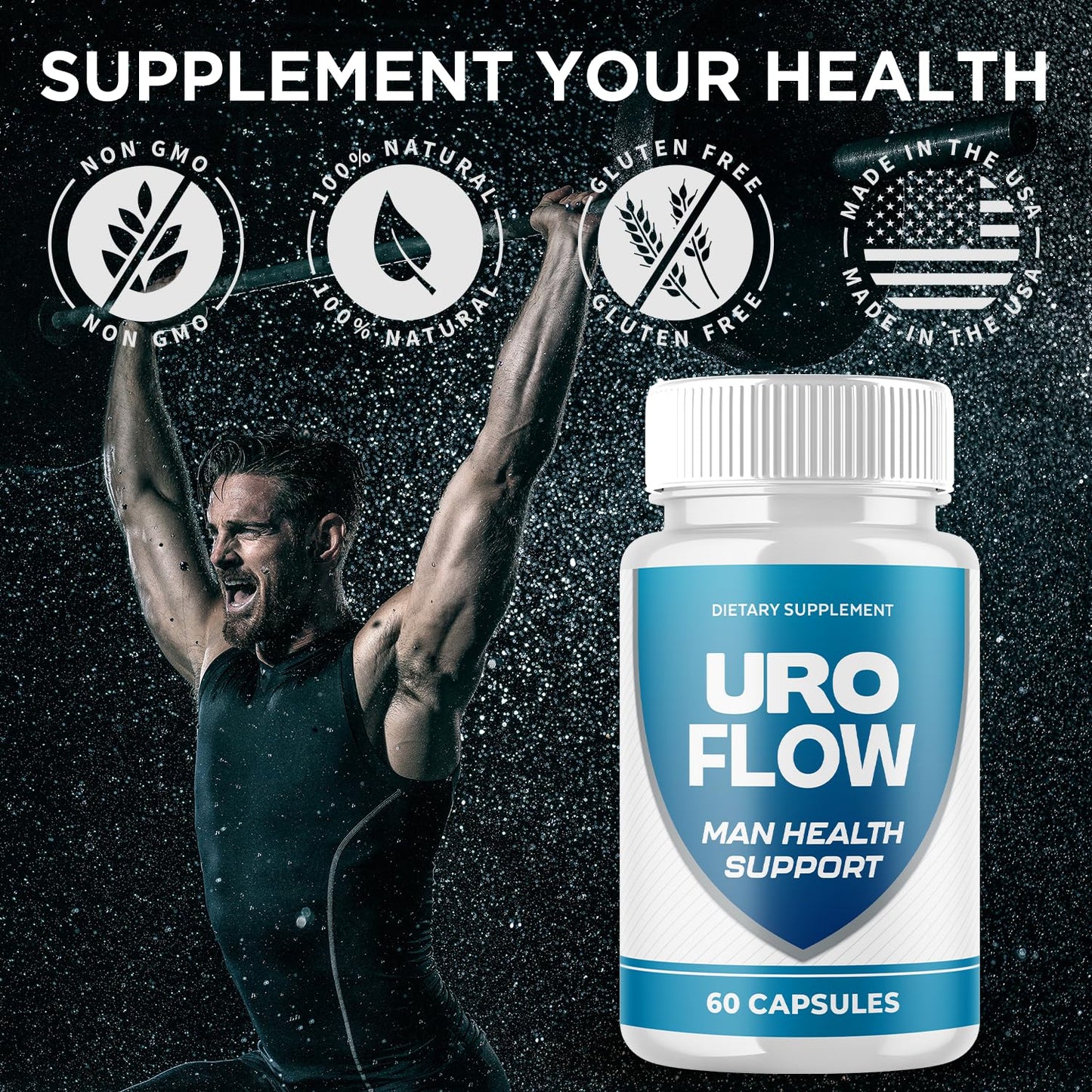 Flex University URO Flow Capsules 180 Capsules
