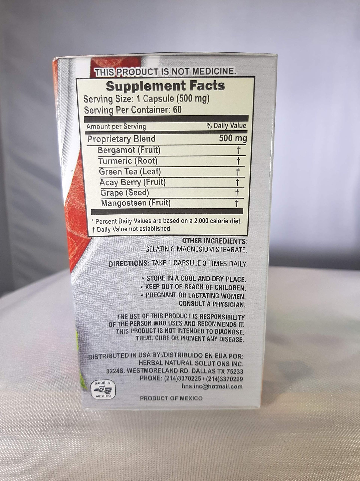 Herbal Solutions Health Car-D Herbal Capsule 60 Capsules