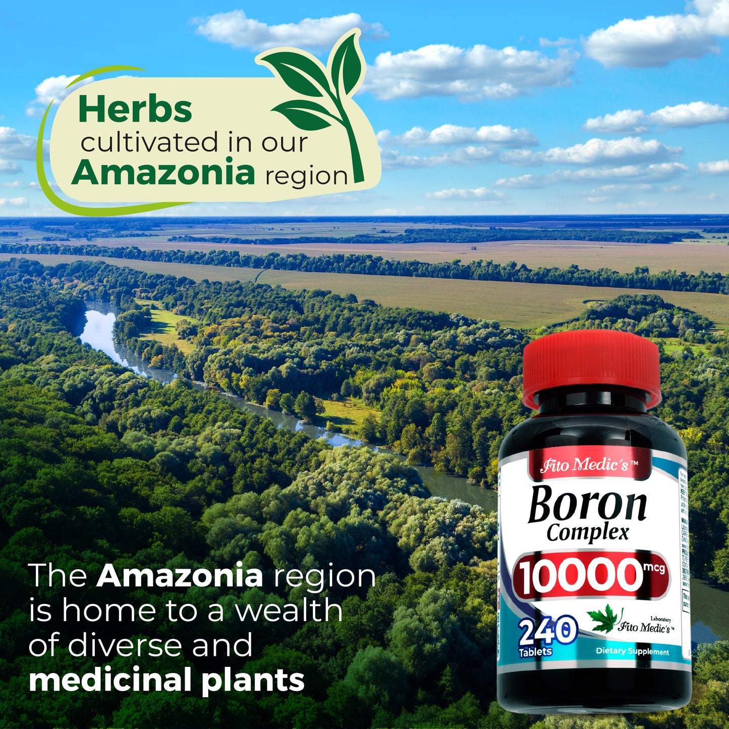 FITO MEDIC'S Boron 10 mg Tablet 240 Tablets