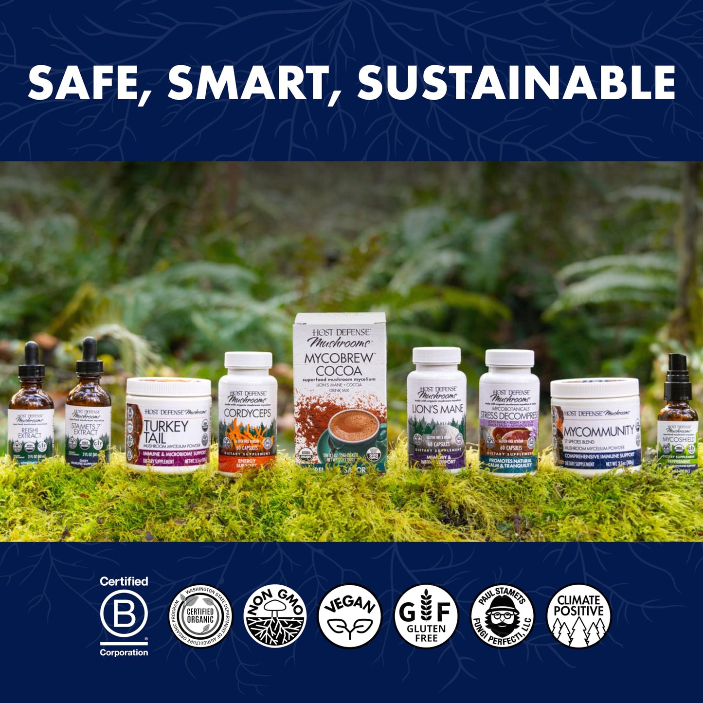 Host Defense Immune Gummies 90 Gummies