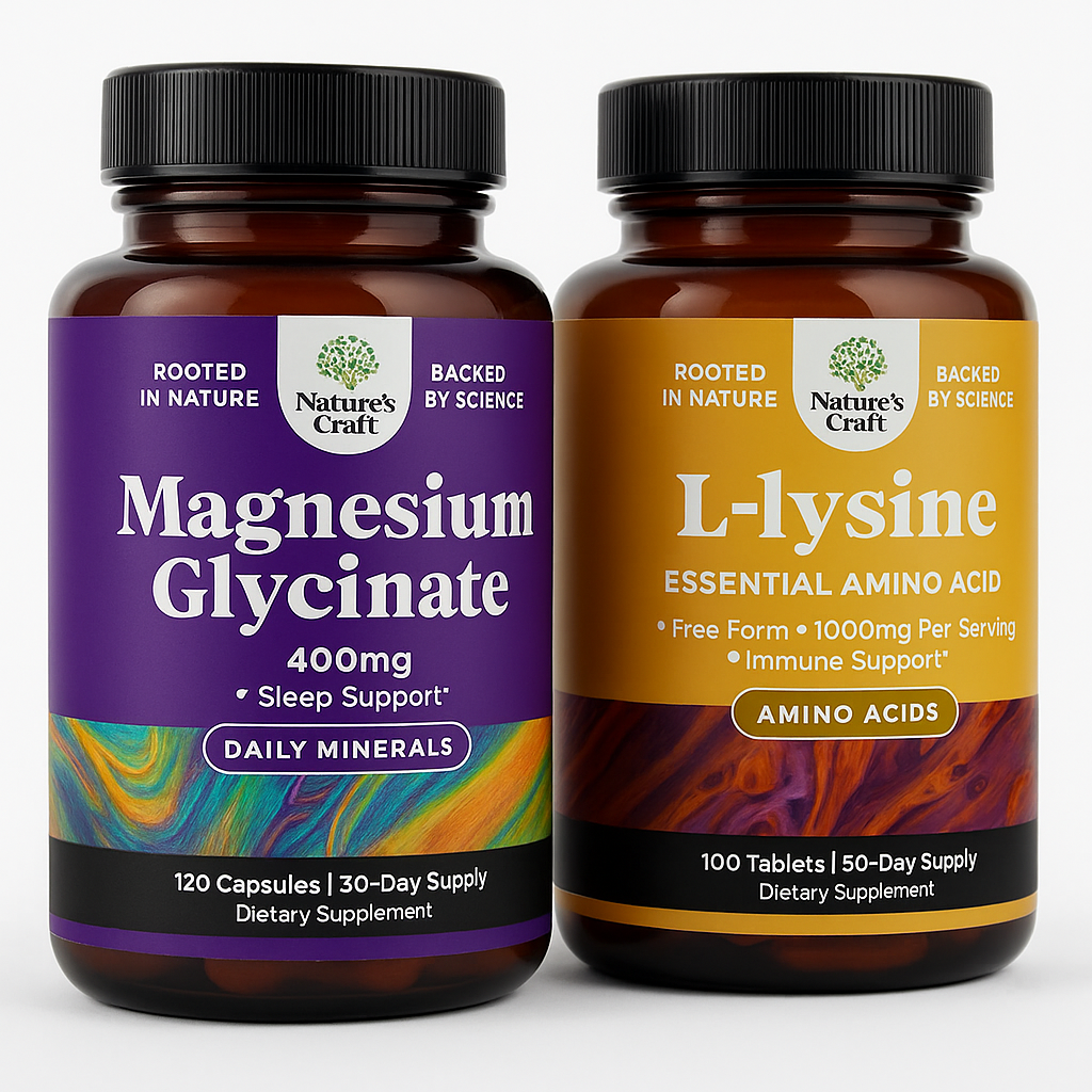 Nature's Craft Magnesium Glycinate Capsules 220 Count