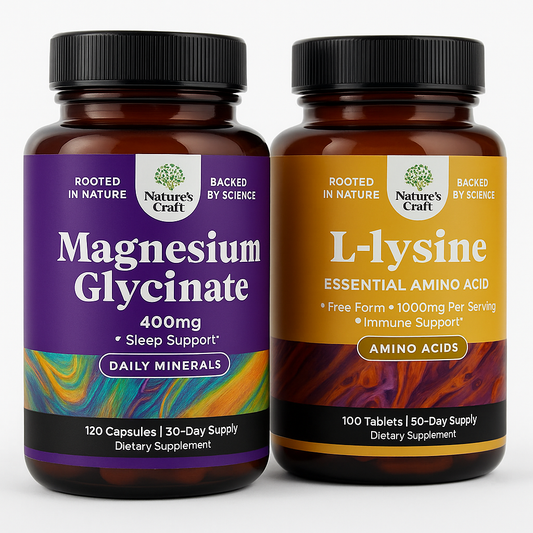 Nature's Craft Magnesium Glycinate Capsules 220 Count