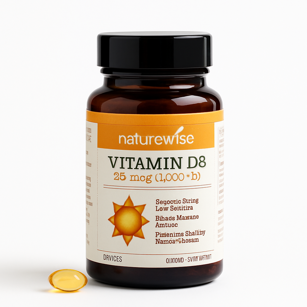 NatureWise Vitamin D3 1000IU Softgel, 30 Count
