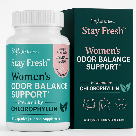 SM Nutrition Stay Fresh Chlorophyll Capsules 60 Count