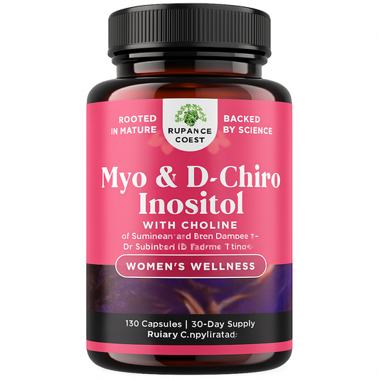 Nature's Craft Myo-Inositol & D-Chiro Inositol Capsule - 120 Count
