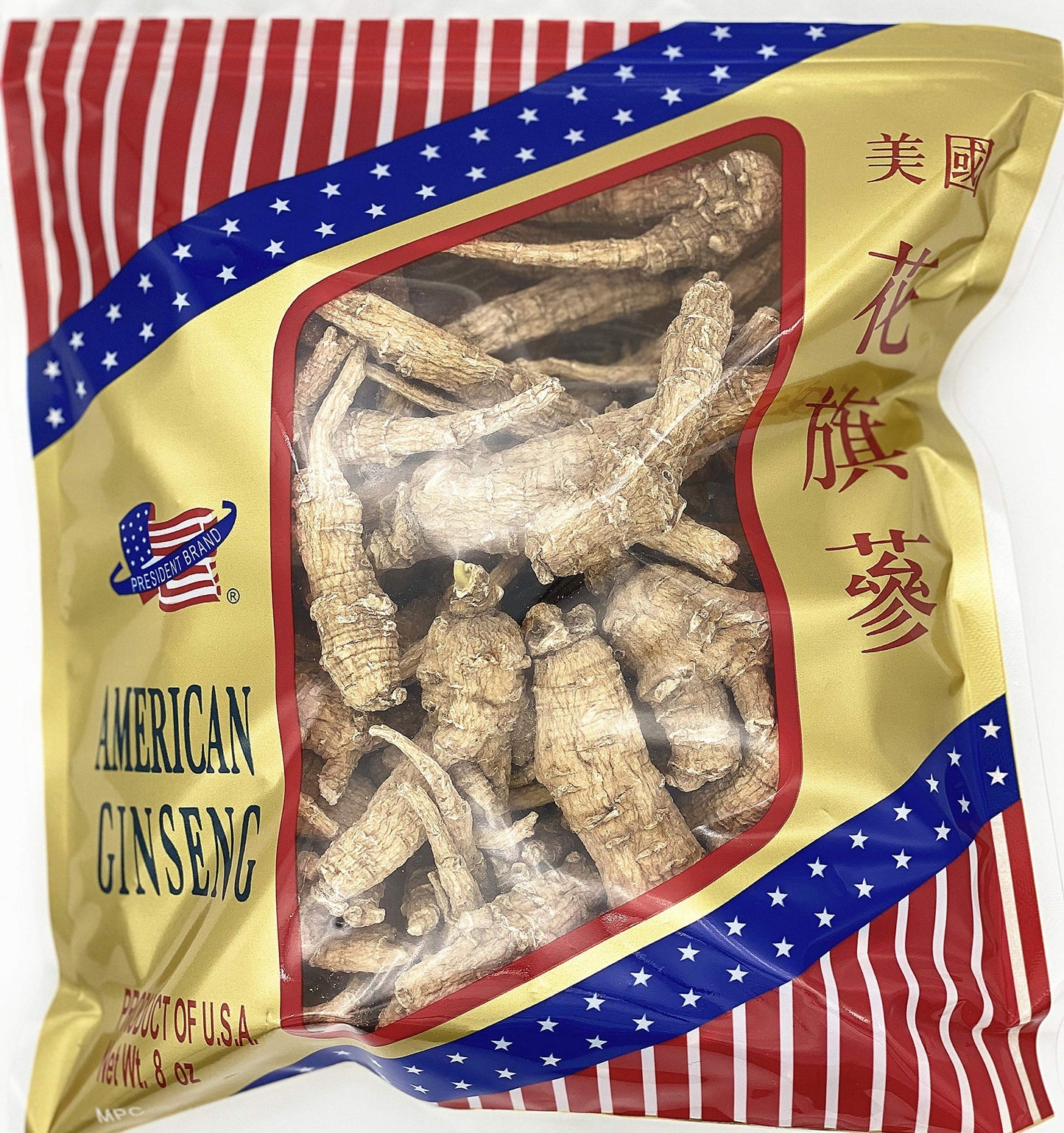 President Brand American Ginseng Capsules, 8 Capsules