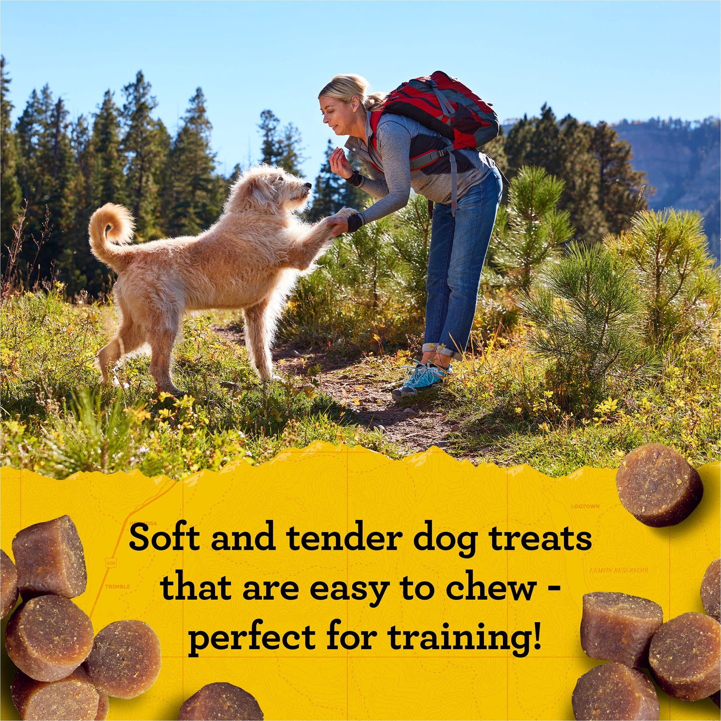 Zuke`s Mini Naturals Dog Treat Peanut Butter 1lb