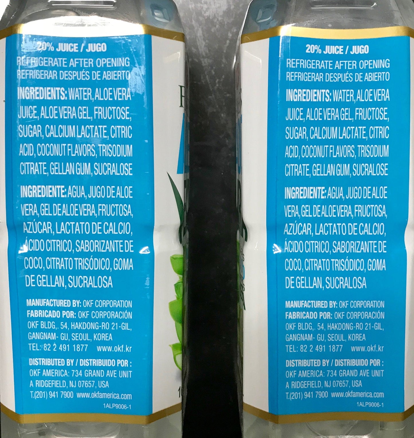 OKF Aloe Vera Soft Gels 10 Count