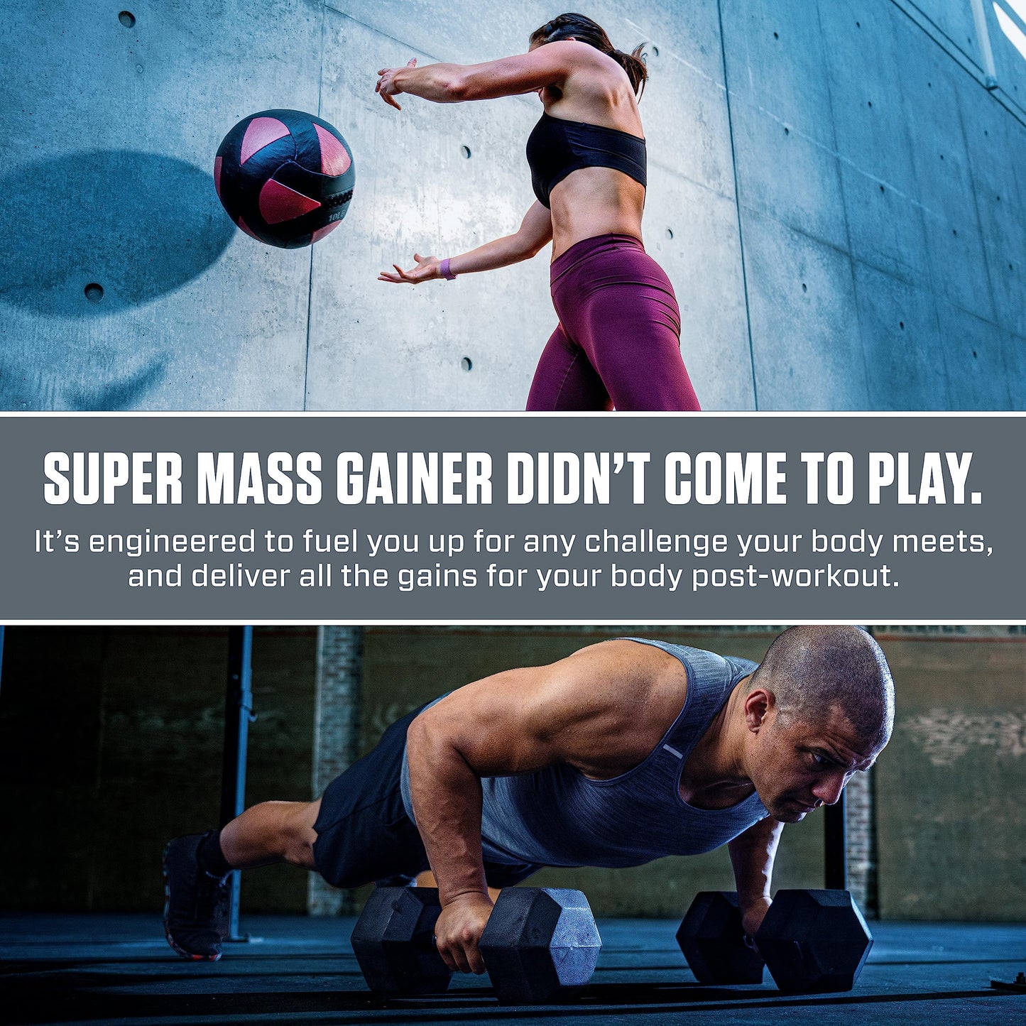 Dymatize Super Mass Gainer Protein Powder Rich Chocolate, 96 Servings