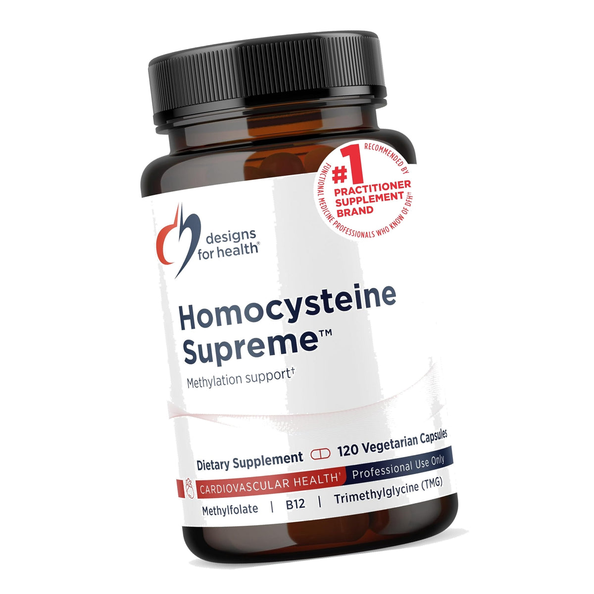 Designs for Health Homocysteine Supreme, Multivitamin, 120 Capsules