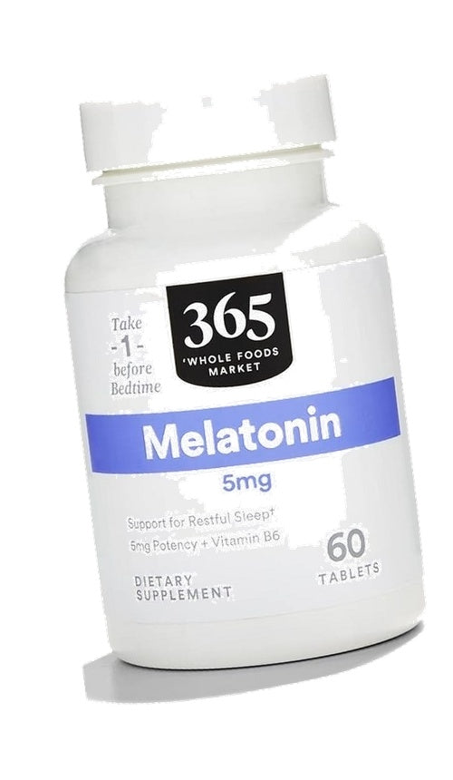 365 by Whole Foods Market, Melatonin 5mg, 60 Count