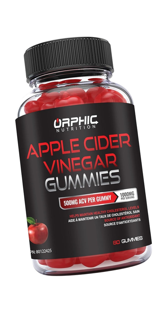 ORPHIC NUTRITION Apple Cider Vinegar Gummies 1000mg ACV (60 pcs)