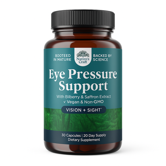 Nature's Craft Eye Pressure Support Capsules 30 Count (3 Pack)