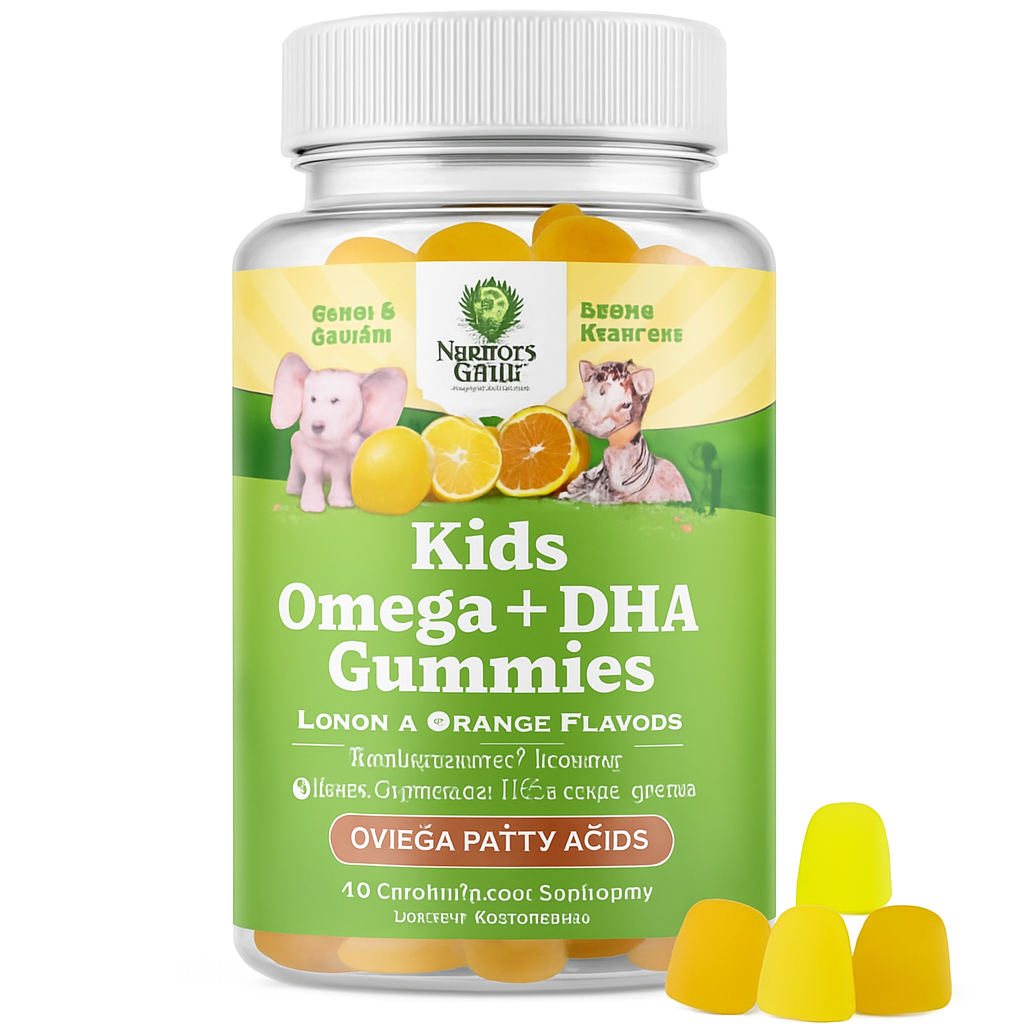 Nature's Craft Kids DHA Omega 3 Gummies – 90 Count