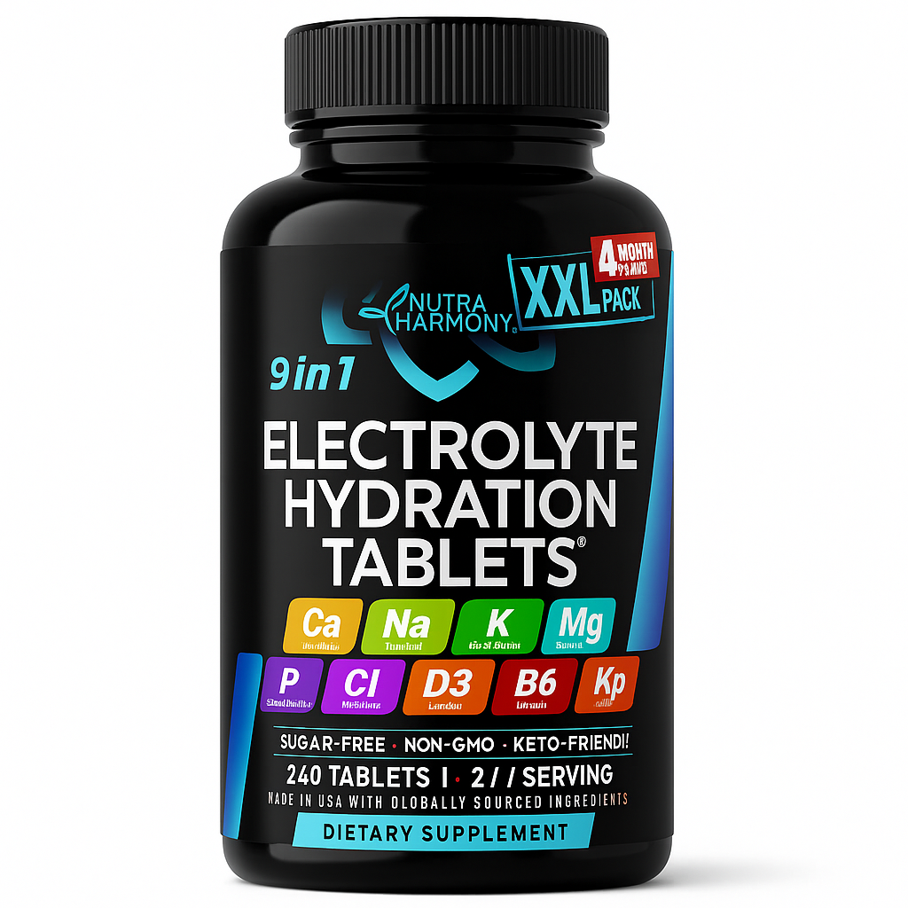 NUTRAHARMONY Electrolyte Tablets - 240 Count