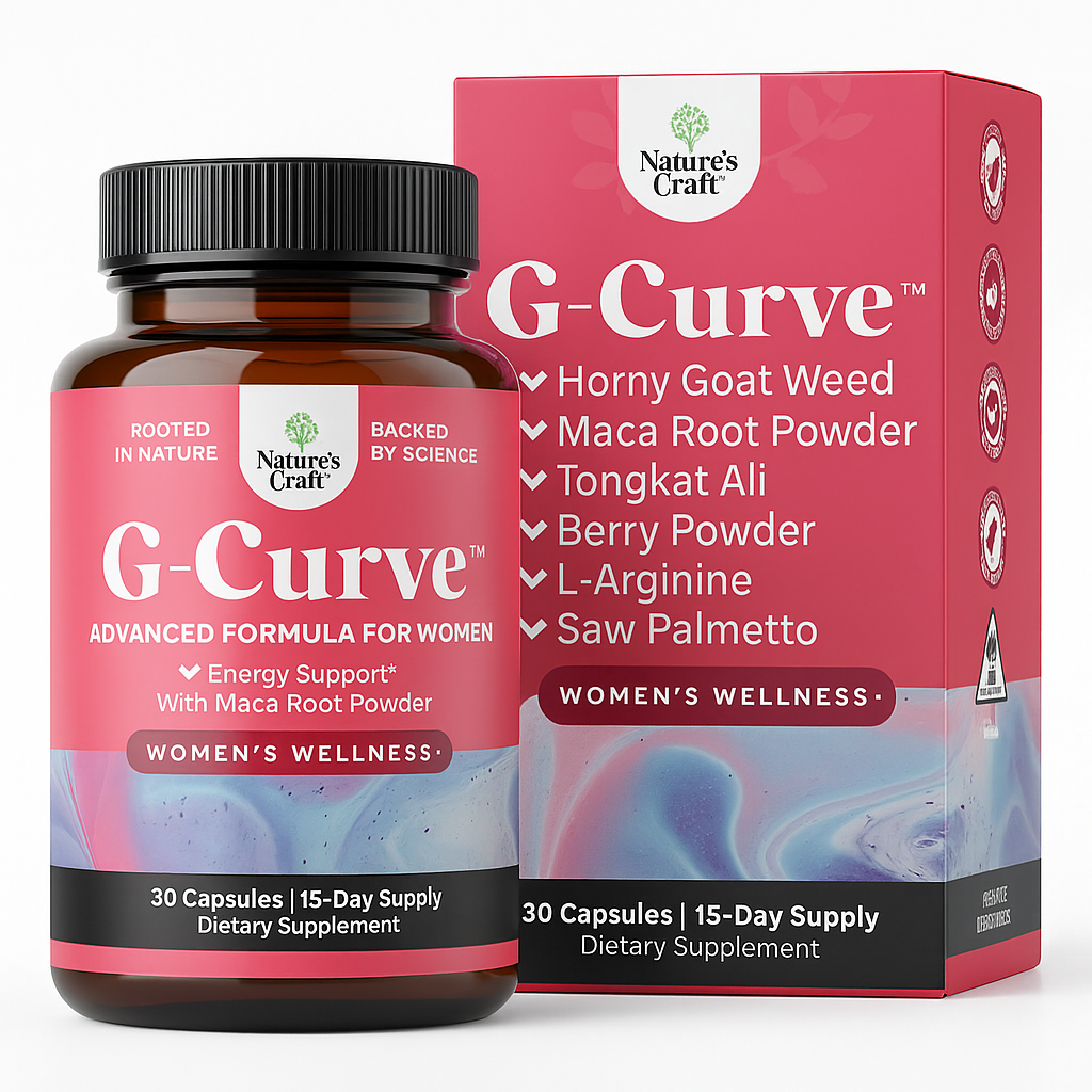 Nature's Craft G-Curve Butt & Breast Enhancement Pills Capsule 30ct