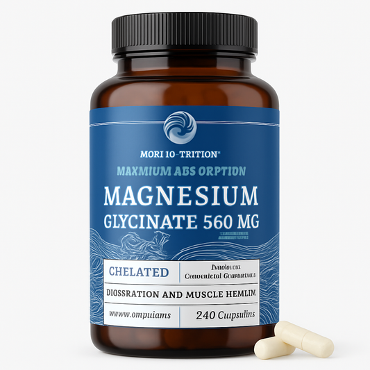Nobi Nutrition Magnesium Glycinate 500mg Capsule 240 Count