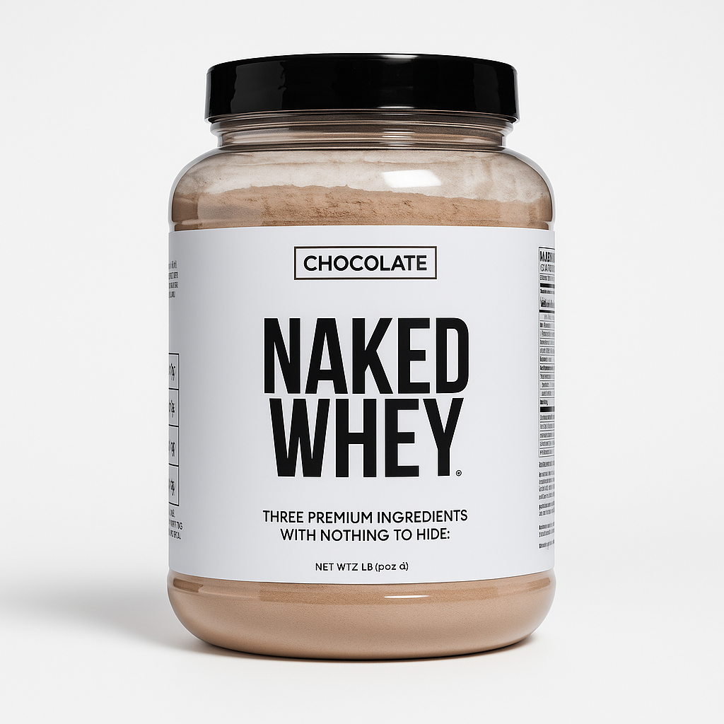 NAKED Whey Chocolate Protein Powder 2 lb