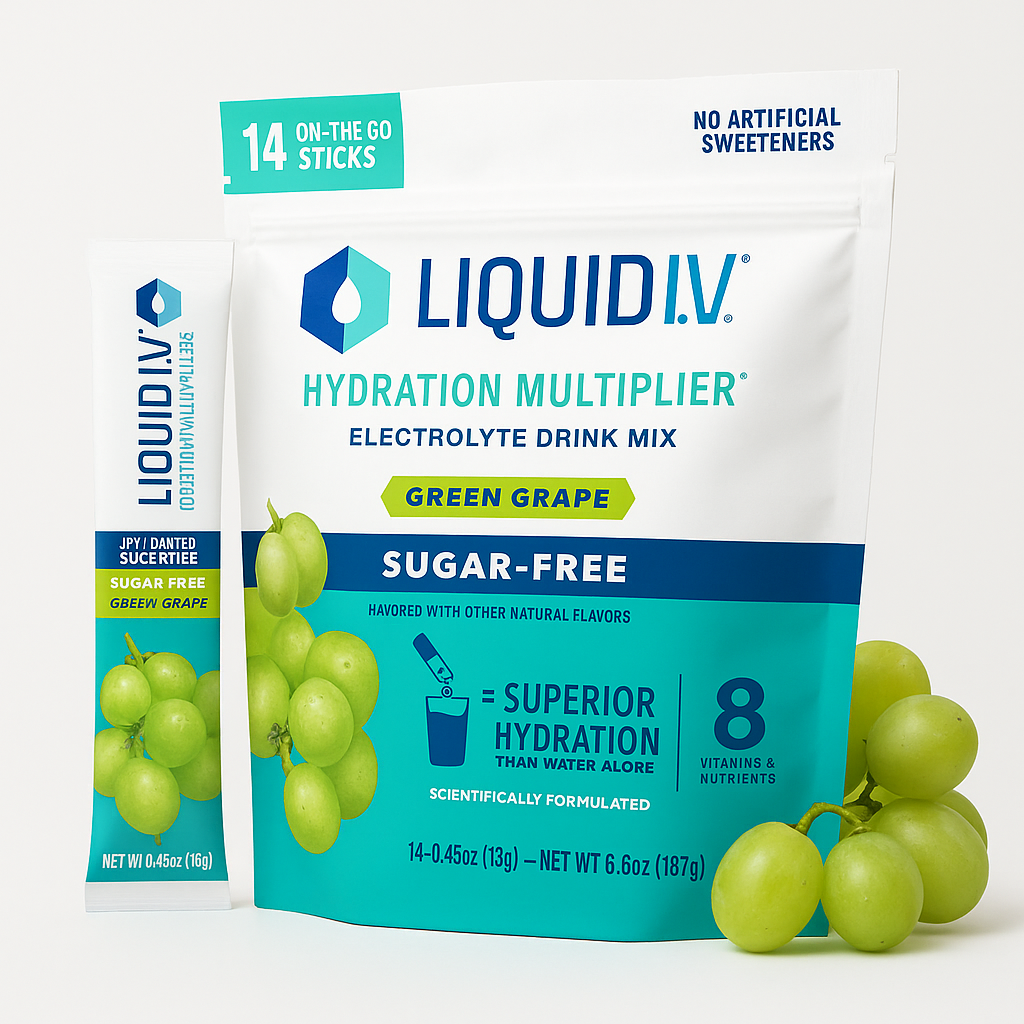 Liquid I.V. Sugar Free Hydration Electrolytes Powder - 14 Count