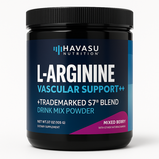 Havasu Nutrition L-Arginine with L-Citrulline Powder, 3.7oz (Pack1)