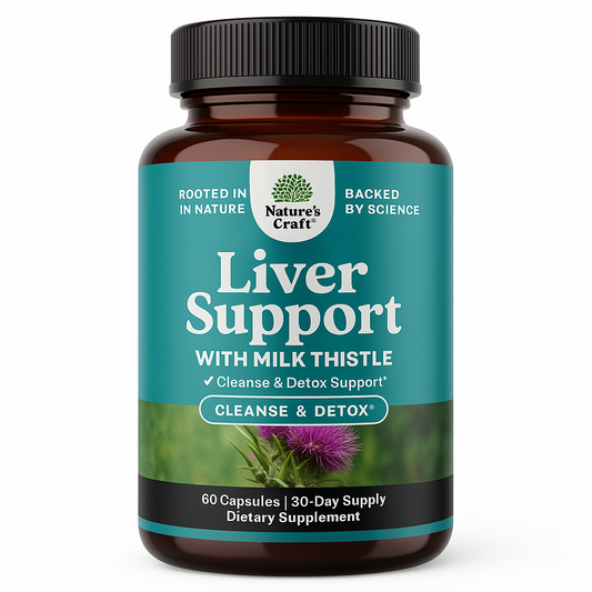 Nature's Craft Liver Support Capsules - 120 Count
