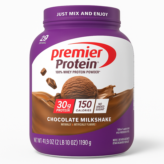 Premier Protein 30g High Protein Powder, Whey, Chocolate (29 Servings)