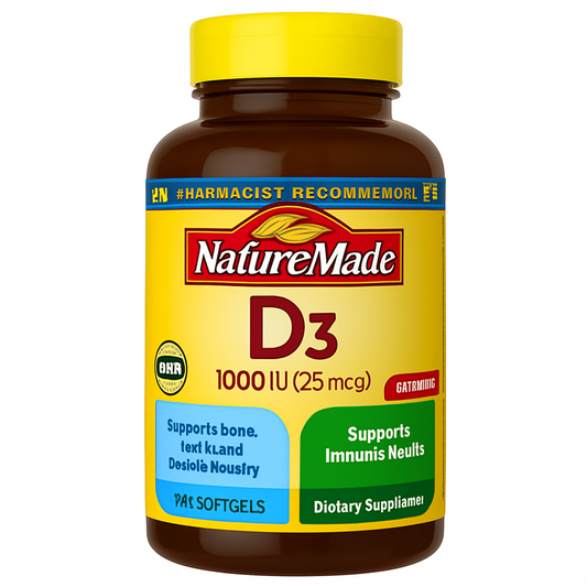 Nature Made Vitamin D3 Softgel 300 Count