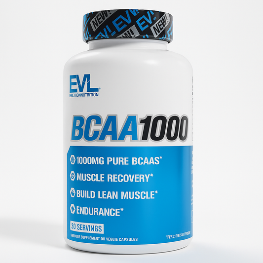 EVL Nutrition BCAAs Capsules 60 Count