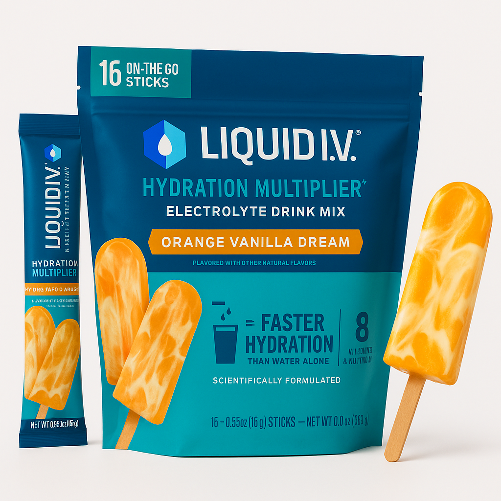Liquid I.V. Hydration Electrolytes Powder, 16 Count