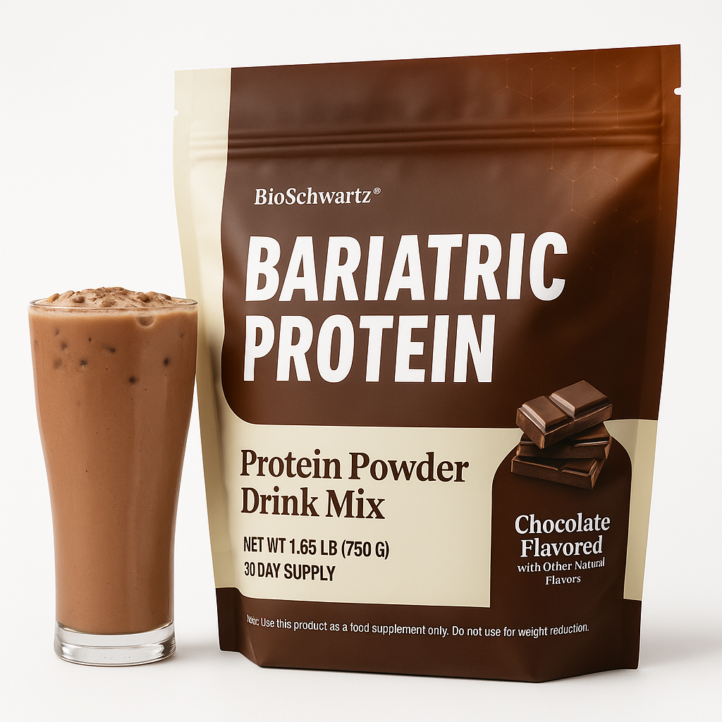 BioSchwartz Bariatric Protein Powder, 30 Servings, Chocolate Flavor