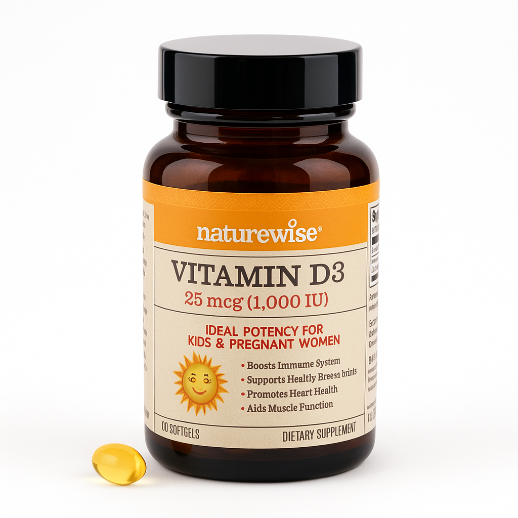 NatureWise Vitamin D3 Softgel 90 Count