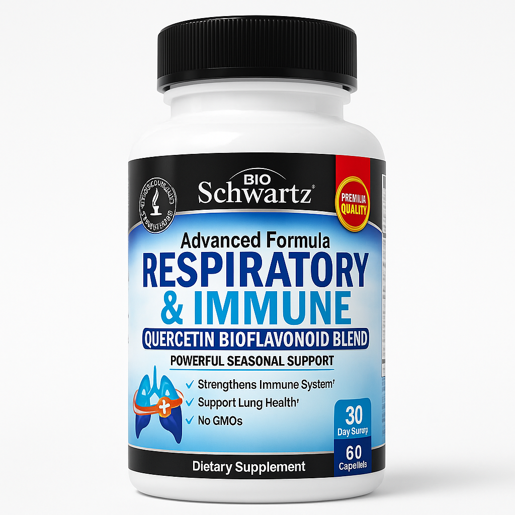 BioSchwartz Lung Detox Respiratory & Immune Support, 60 Capsules