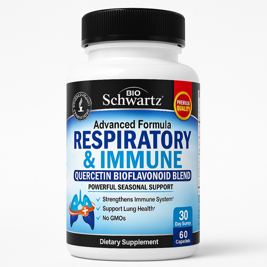 BioSchwartz Lung Detox Respiratory & Immune Support, 60 Capsules