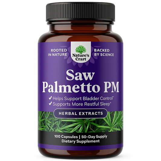 Nature's Craft Saw Palmetto Capsule, 100 Count