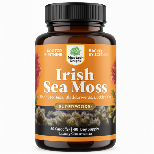 Nature's Craft Irish Sea Moss Capsules - 90 Count