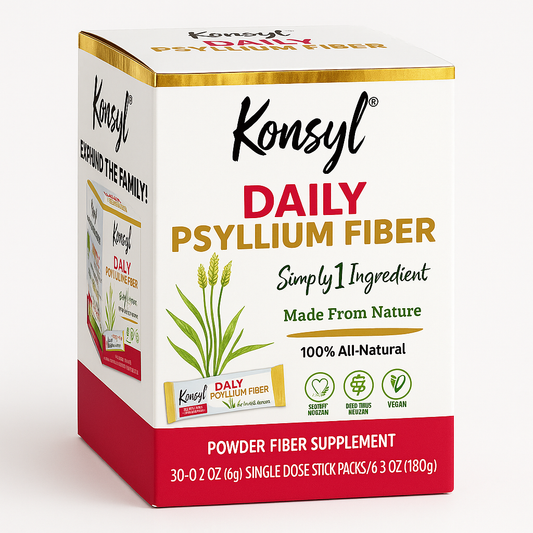 Konsyl Daily Psyllium Fiber Powder - 1 Pack
