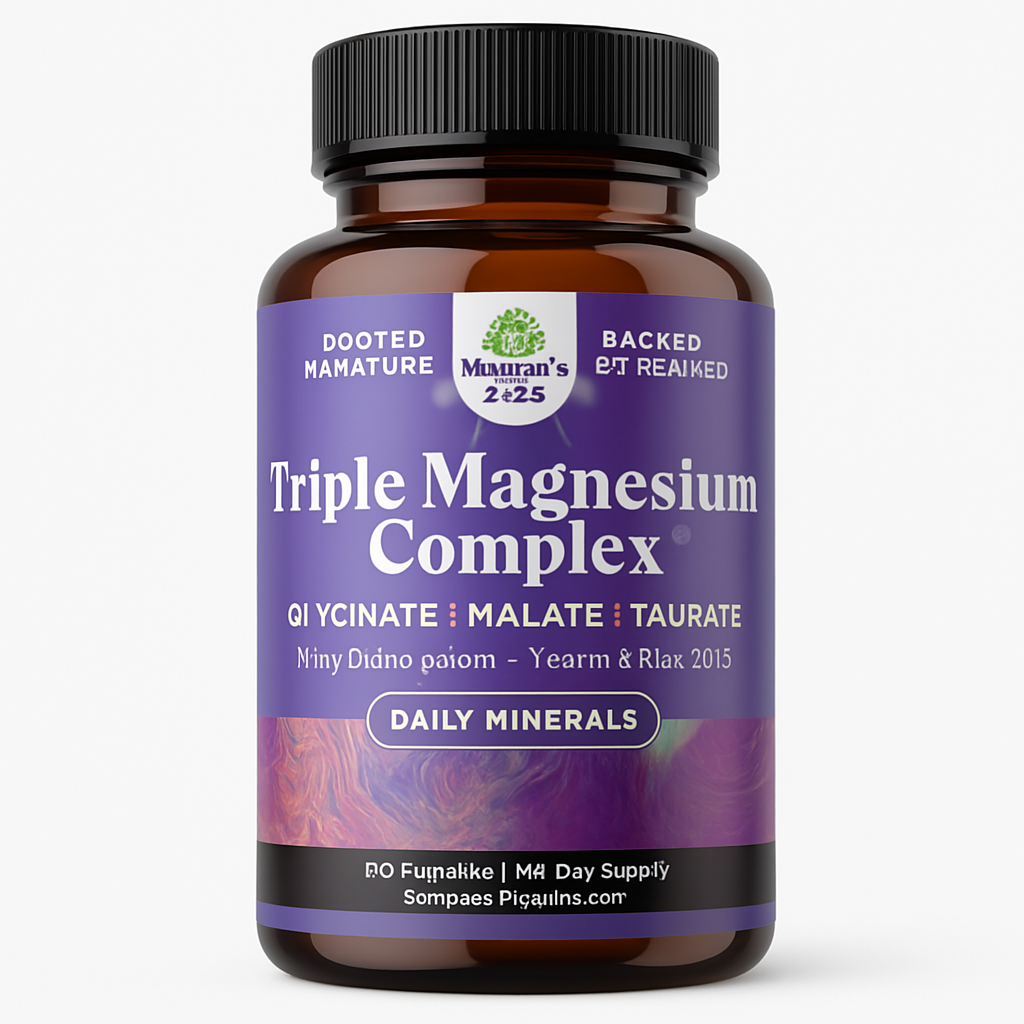 Nature's Craft Triple Magnesium Complex Capsule 120 Count