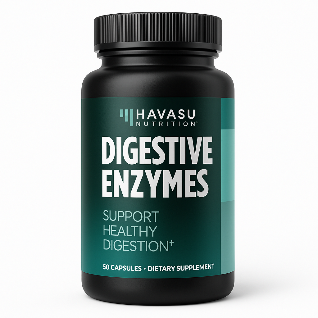 Havasu Nutrition Pancreatic Enzymes Capsules 50 Count