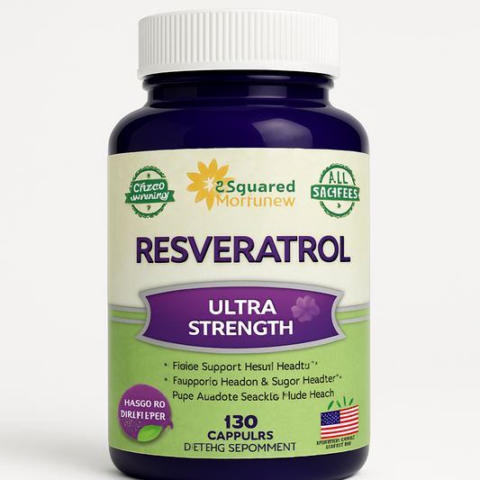 aSquared Nutrition 100% Natural Resveratrol Capsule, 180 Count
