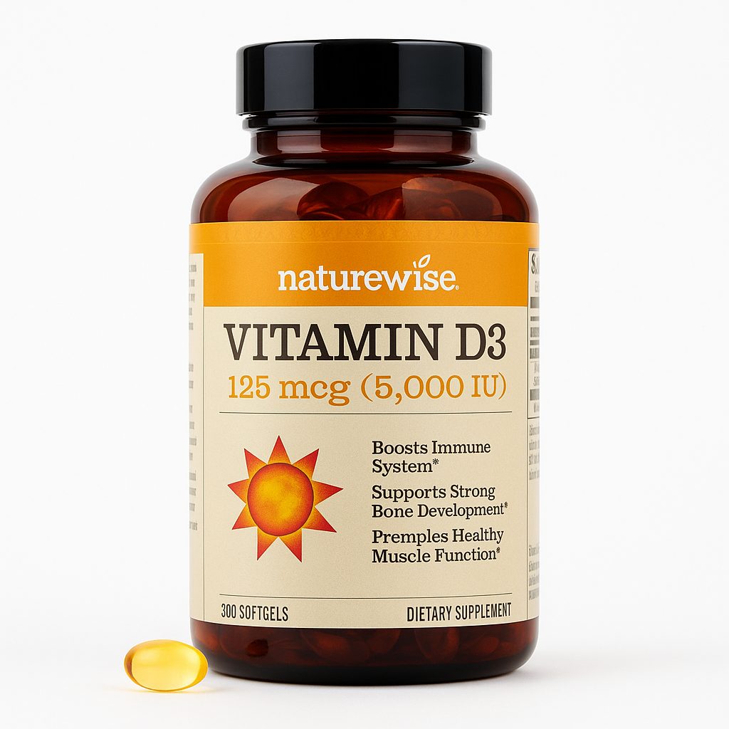 NatureWise Vitamin D3 Softgel 360 Count