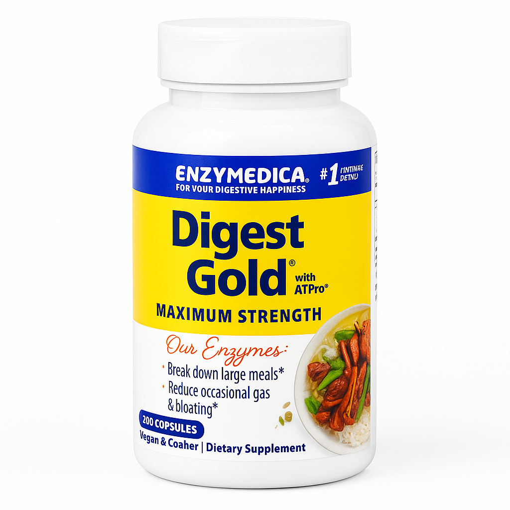 Enzymedica Digest Gold + ATPro Capsules 240 Count