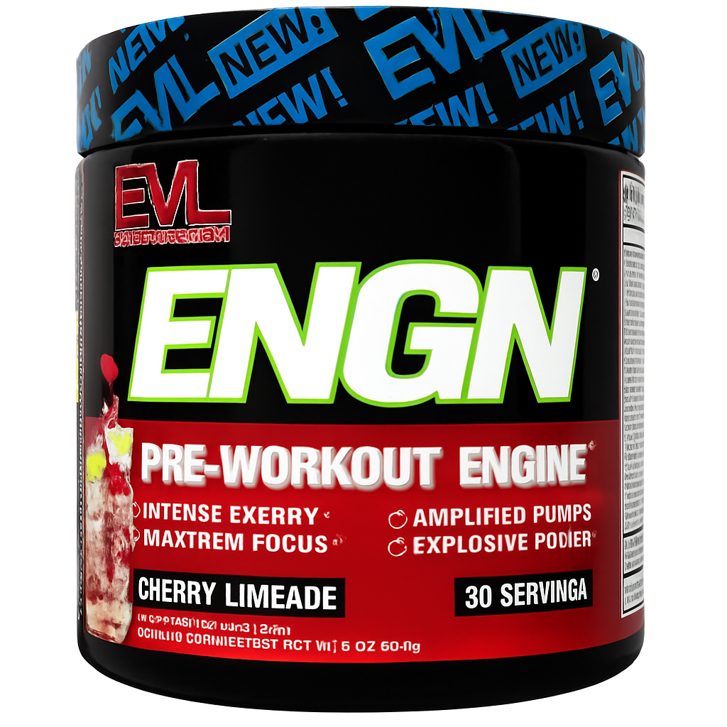 EVL Nutrition ENGN Pre Workout with Creatine - 30 Servings - Powder