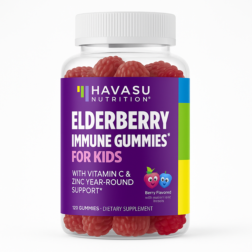 Havasu Nutrition Elderberry Gummies - 120 Count
