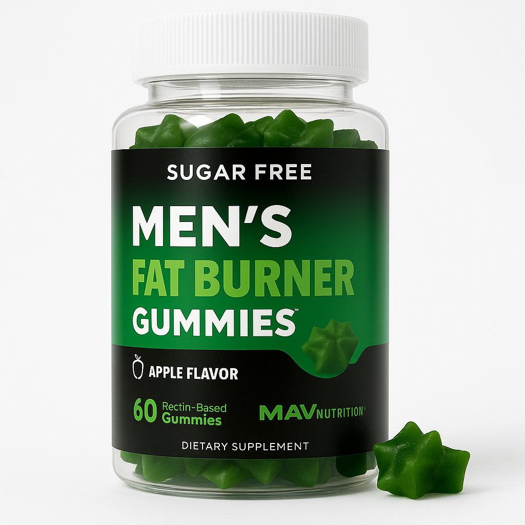 MAV Nutrition Men's Fat Burner Gummies - 60 Count