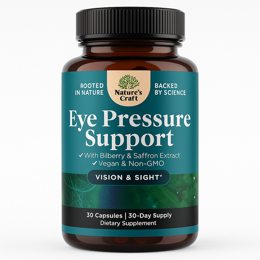 Nature's Craft Eye Pressure Support Capsules, 60 Count
