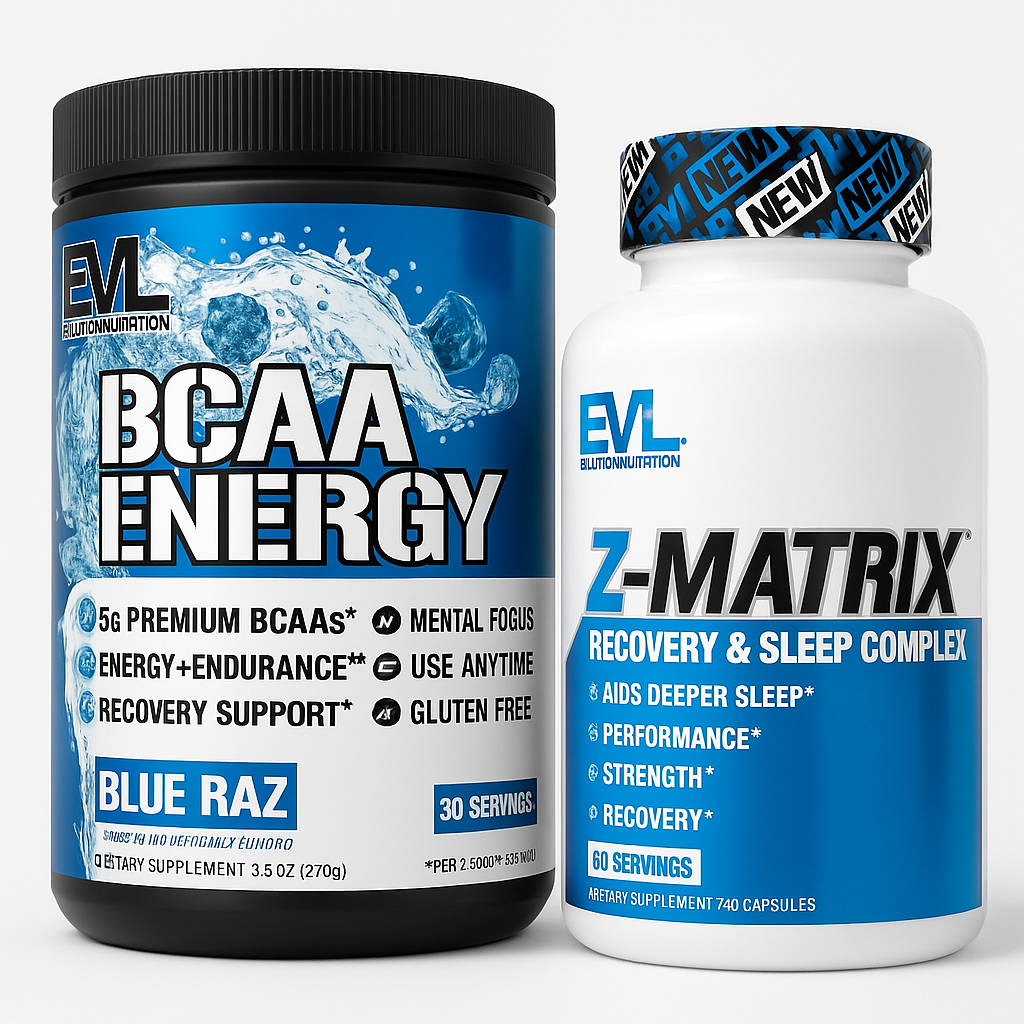 EVL Nutrition Evlution ZMatrix Magnesium & Zinc Post-Workout (60 Serv)
